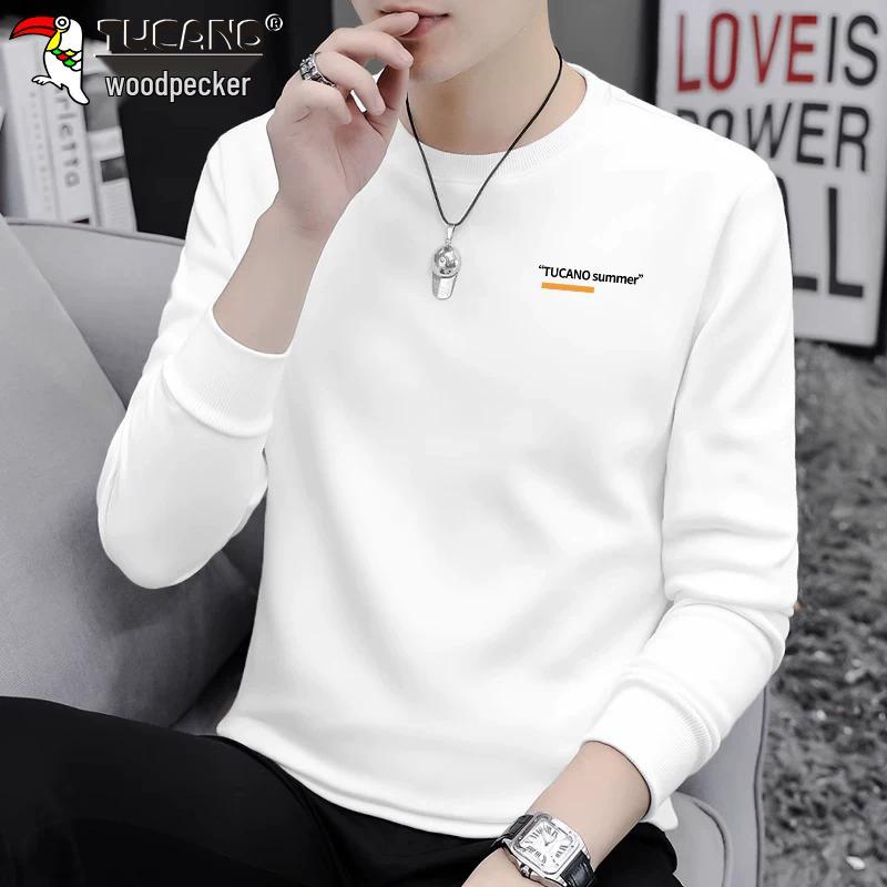 TUCANO Men s Long Sleeve Round Neck Printed T-Shirt M