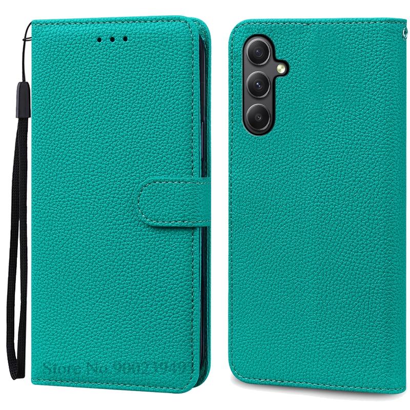 Für Samsung Galaxy M35 Hülle Leder Brieftasche Flip Handyhülle Für Samsung M35 5G Hülle Coque Fundas Für Samsung M35 SM-M356B Hülle
