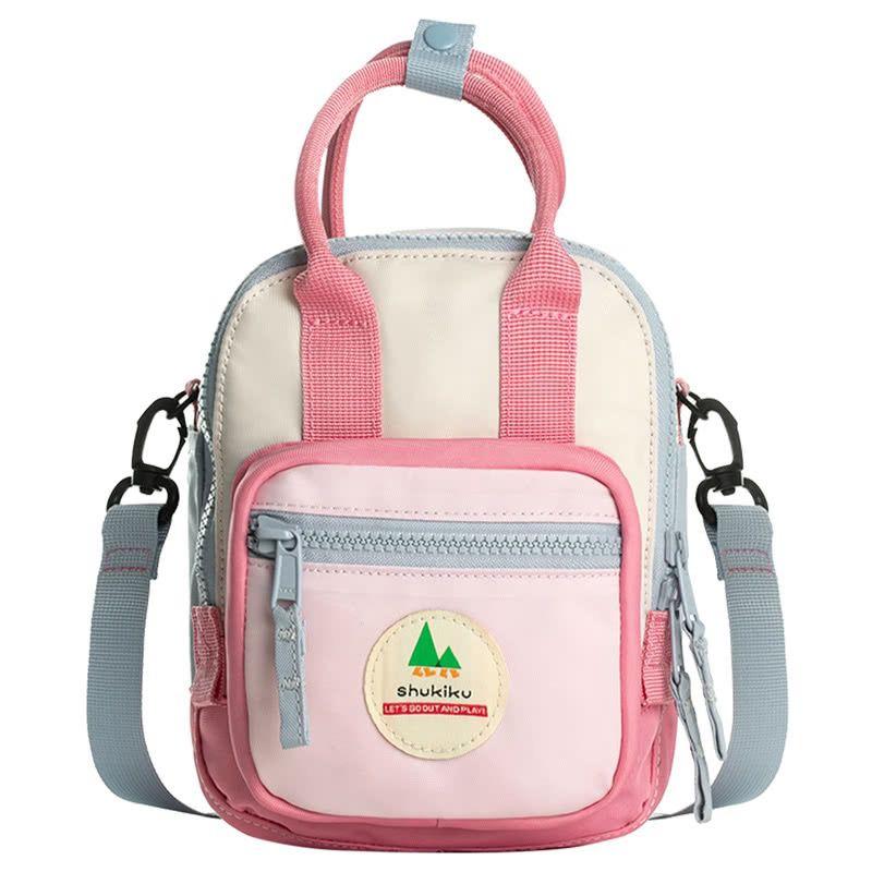 

Sam Cube Sugar New Arrival Satchel Kid s Messenger Bag Girl out Small Crossbody Bag Cute Boy 2025 Peach Juice