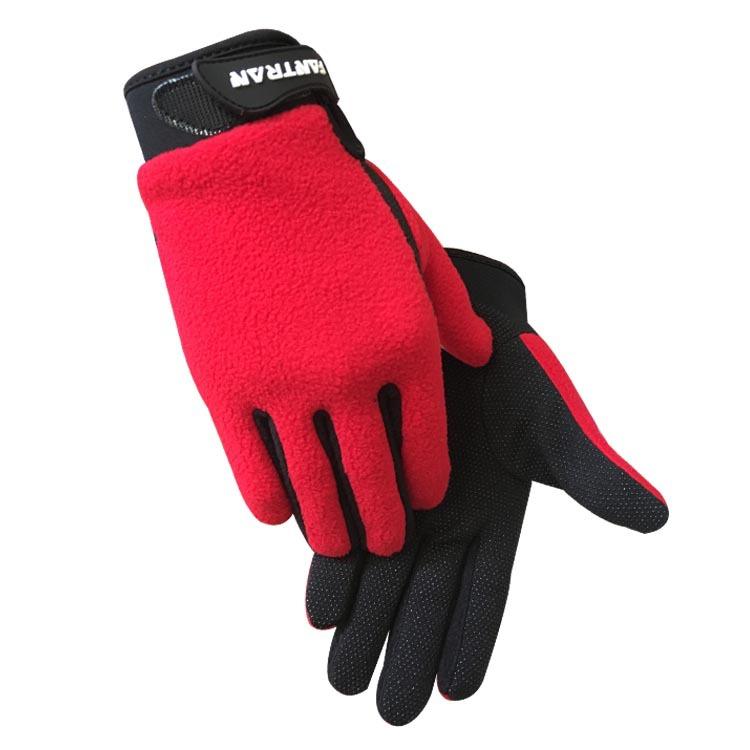 Unisex Screen Touch Gloves Winter Warm Outdoor Sports Windproof Fleece Cycling Gloves