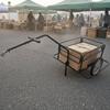 Pedal-Powered Freight Wagon Universal Hitch Rear Bike Hauling Safe