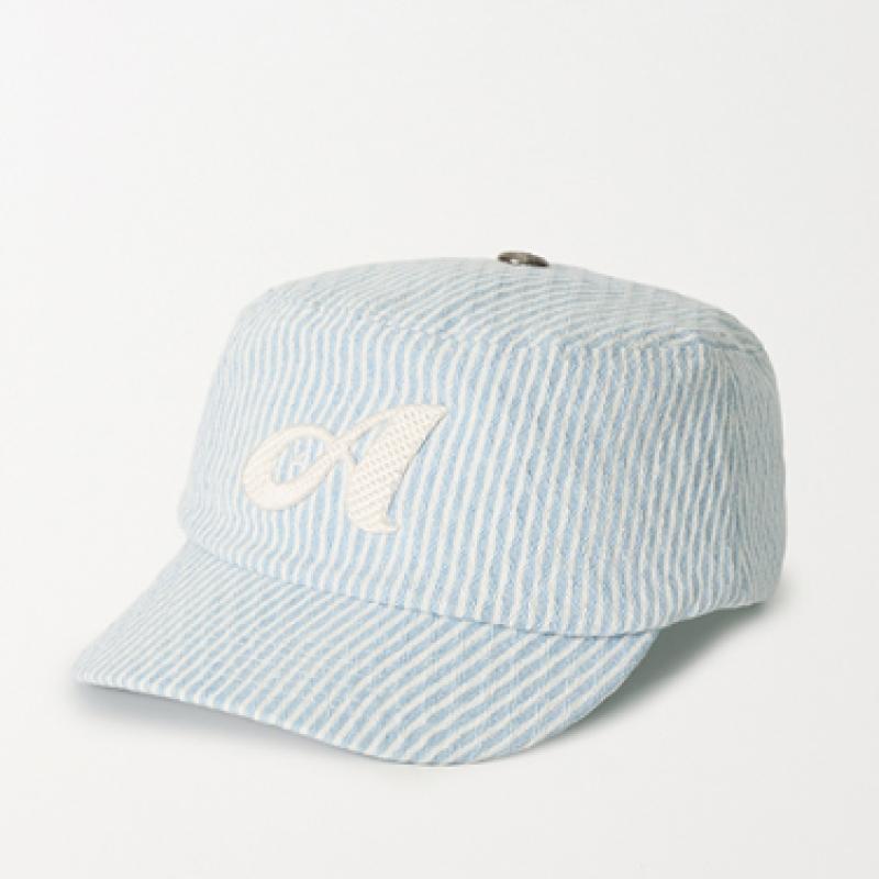 Allincomplete Denim Filbox Cap Argyle Stripe  2 Color 