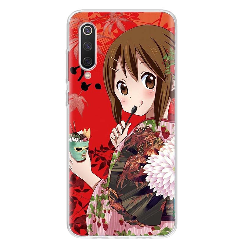 K on! Hirasawa Yui Anime For Xiaomi Redmi Note 14 13 12 11 10 Pro Phone Case 12S 11S 11T 11E Plus 14Pro 13Pro 12Pro 11Pro Cover