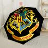 Hogwarts Crest Symbolism Outdoor Automatic Umbrella with 8-Rib Sturdy Construction Perfect for Outdoor Adventures Fashion Lovers Best for Christmas