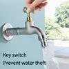 Outdoor Security Faucet 304 Rustproof Steel Construction Removable Anti Theft Lock Mechanism For Public Areas