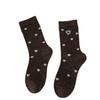Wollsocken Stil Stickerei Liebe Kniestrümpfe Haufen von Socken Dicke Warme Socken
