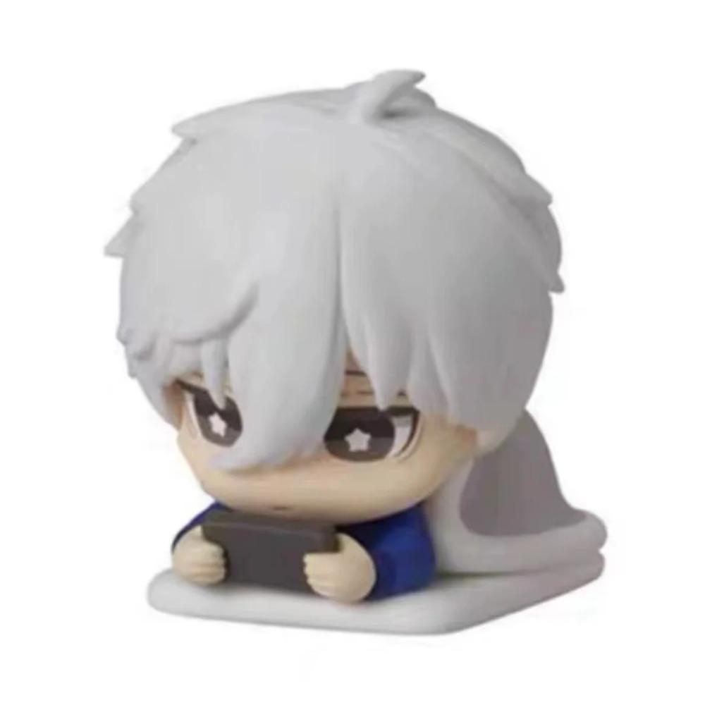 BLUE LOCK Action Figure Sleep Gacha Cute Cartoon Ornament Isagi Yoichi Chigiri Hyoma Nagi Seishiro Rin Itoshi Model Toy