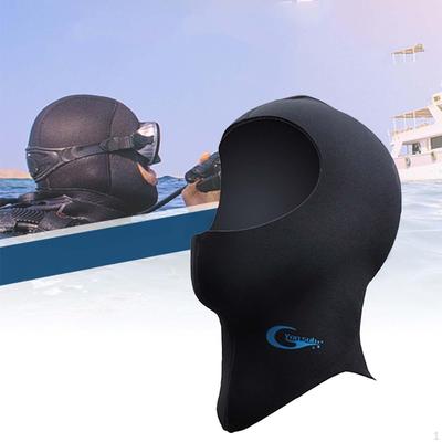 Capucha de neopreno de 3 mm para traje de buceo, gorra de buceo para hombres y mujeres, para nadar, mantener el calor, capucha para piragüismo,