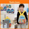 Adjustable Backpack Excavator Shoulder Strap Bag Childrens Engineering Vehicle