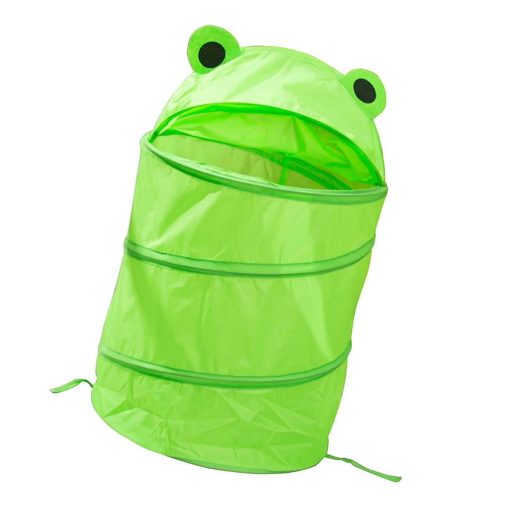 Foldable Canvas Toy Organizers Basket Portable Storage Hamper For Children Bedroom Bathroom Dorm Essential