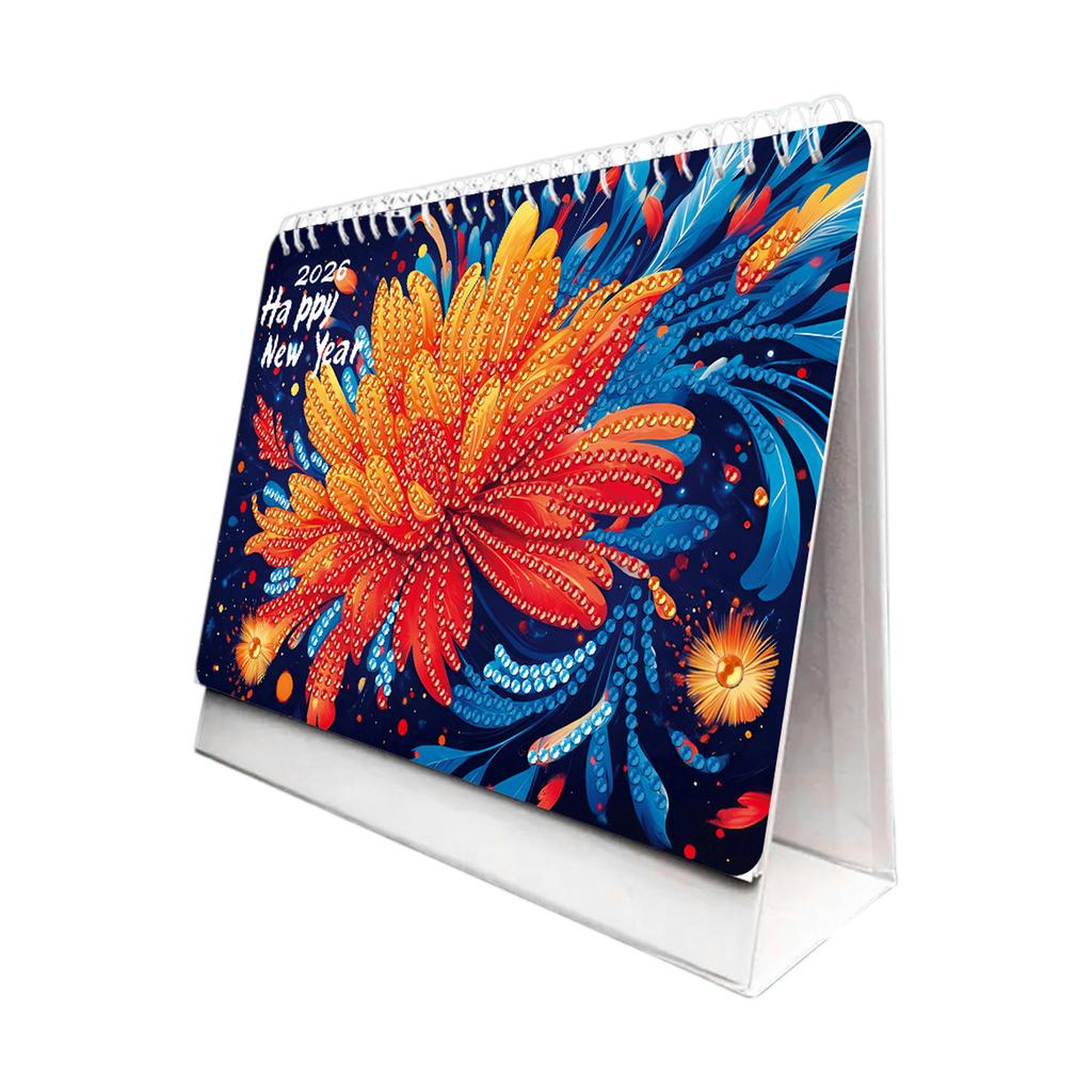 Kalendarz, DIY Ręcznie Robiony Rysunek Diamentowy Kreatywny Kalendarz, Prosty i Łatwy w Użyciu