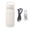 1L Portable Electric Kettle Fast Heating Food Grade Stainless Steel Auto Shut Off Travel Kettle US Plug 110V