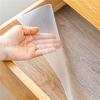 1 Roll 50x150cm Kitchen Transparent Sticker Cupboard Drawer Waterproof Dustproof Mat Paper Home Decoration Accessories