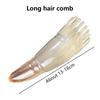 Wide Tooth Massage Comb Scalp Brush Horn Combs Gua Soother Ergonomic Handle Detangle Hair Dandruff Removal Massager For Home