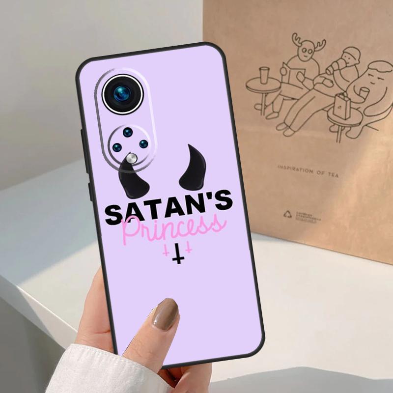 Angel Devil Girl For Honor Magic 8 5 6 7 Pro Case For Honor 400 200 Lite 50 70 90 X8c X8b X9a X9b X9c X9d Win