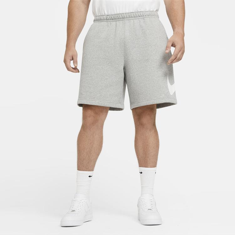 Nike Logo Drawstring Sport Casual Shorts Men Bottoms Grey BV2721-063