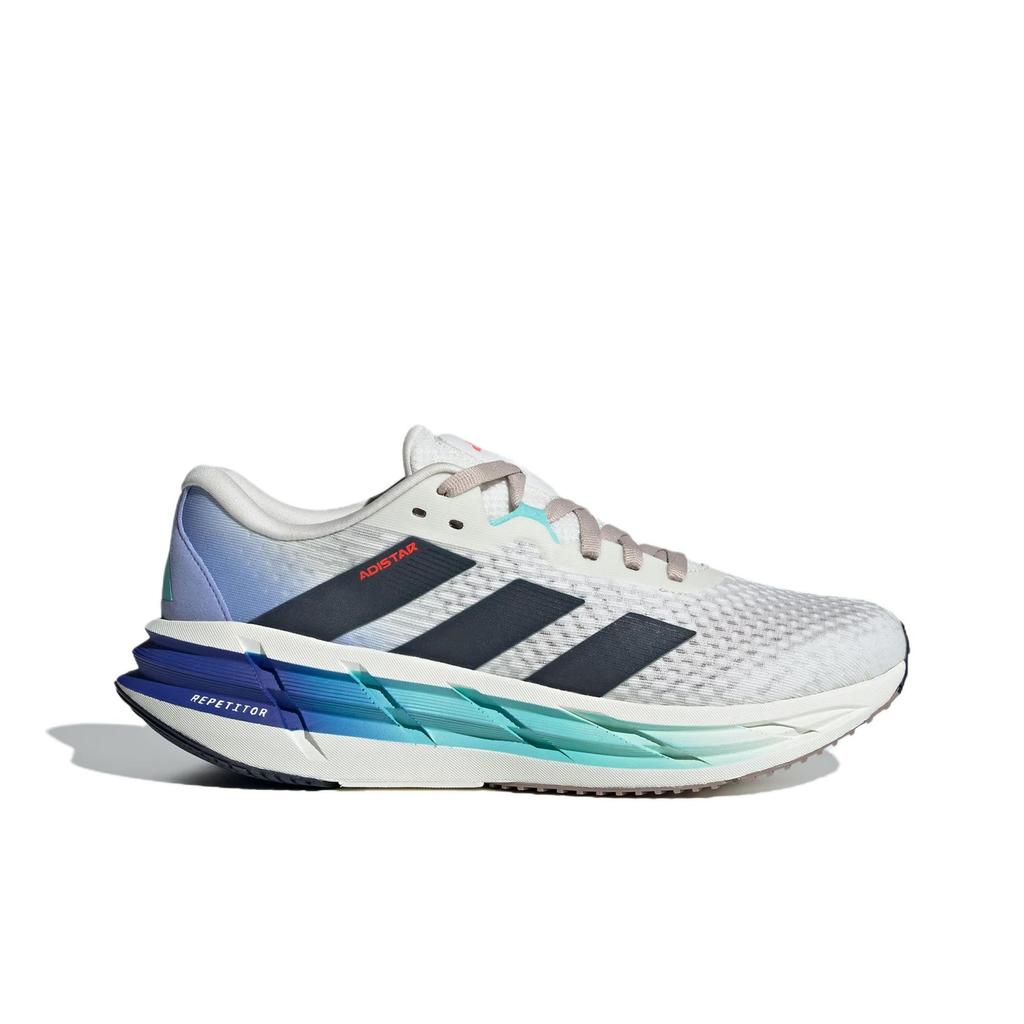 Adidas Adistar 3 Comfortable Minimalist Durable Low-Top Casual Training Long-Distance Running Shoes Men Sneakers White ID6169