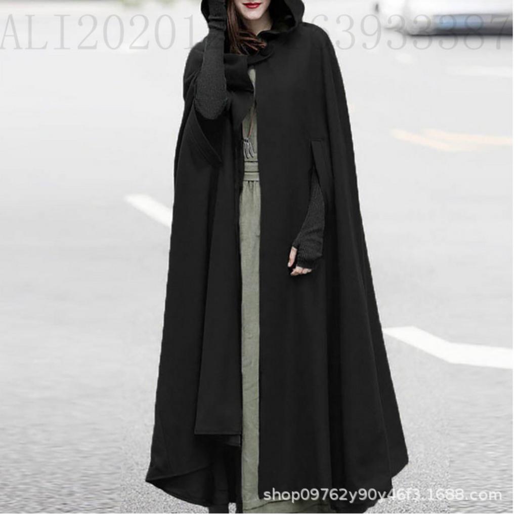 Kapuzenschal, Langer Umhang, Cosplay-Mantel