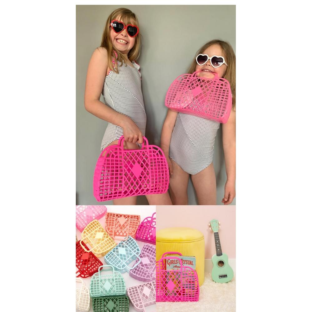 Sun Jelly Mini Torebka Retro Różowy Rumieniec Sjrbmb