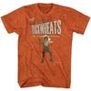 BUCKWHEAT T-Shirt Adult The Little Rascals Licensed Antique Orange Heather Merch Unisex T-Shirt