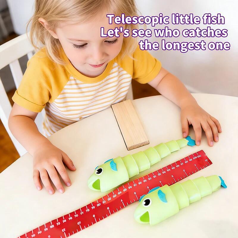 Fishing Master Party Giochi Sociali Tavolo da Pesca Estensibile per Battaglie Mini-Giochi - Giocattolo Puzzle Educativo per Bambini di Tik Tok