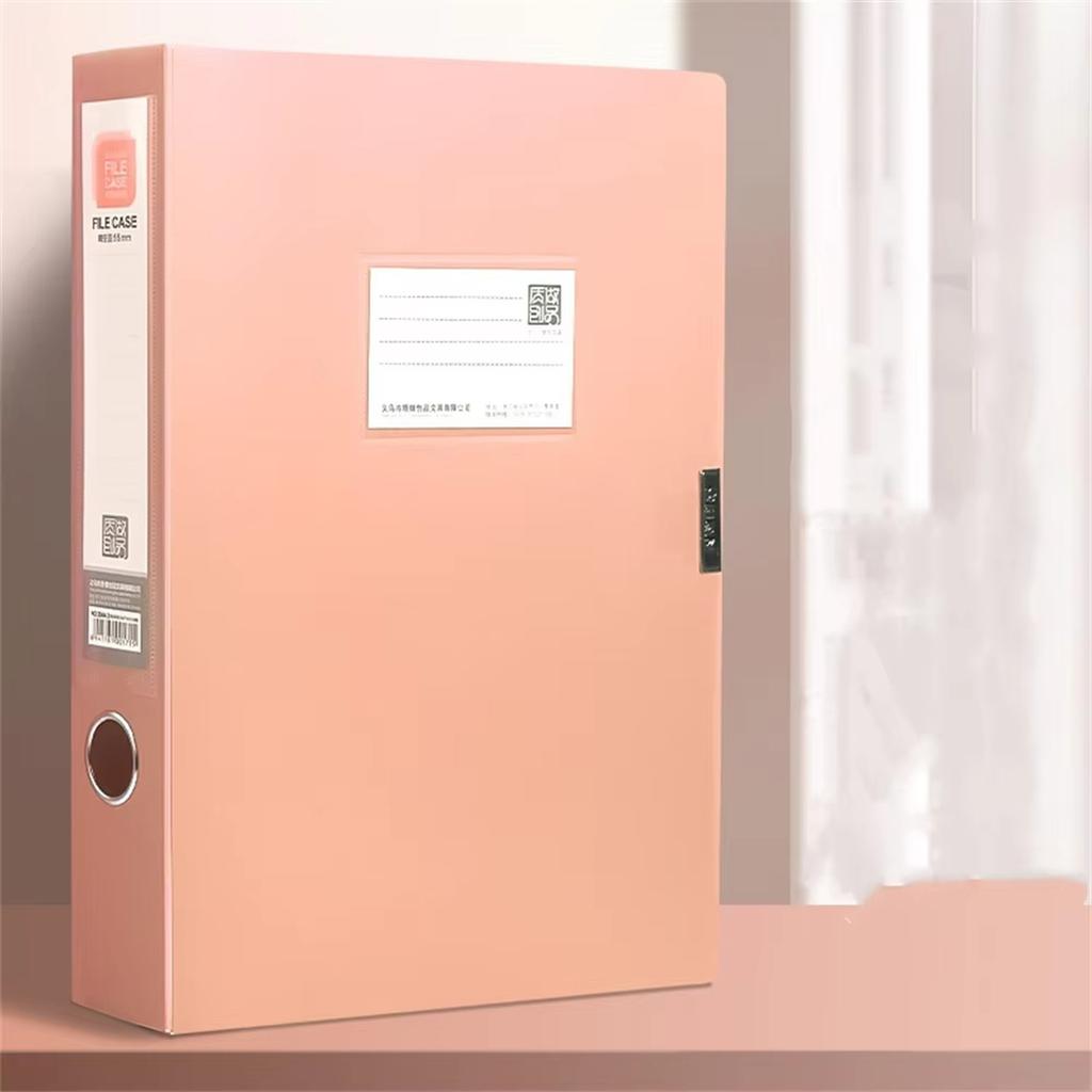 Morandi Folders - PP Thickened Supplies, Foldable A4 Size, Vintage Color, Plastic File Organizers