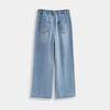 IEF Women's Plus Size Casual Denim Wide-Leg Pants