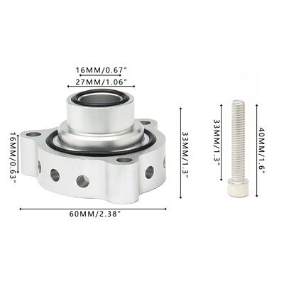 Adapter Auto Turbo Bolt-On Top Mount Blow Off Dump Valve Kit Voor BMW Mini Cooper S Turbo Motoren