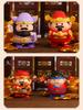 God of Wealth Resin Cartoon Figure: Cute Immortal Ornament Blind Box Gift.