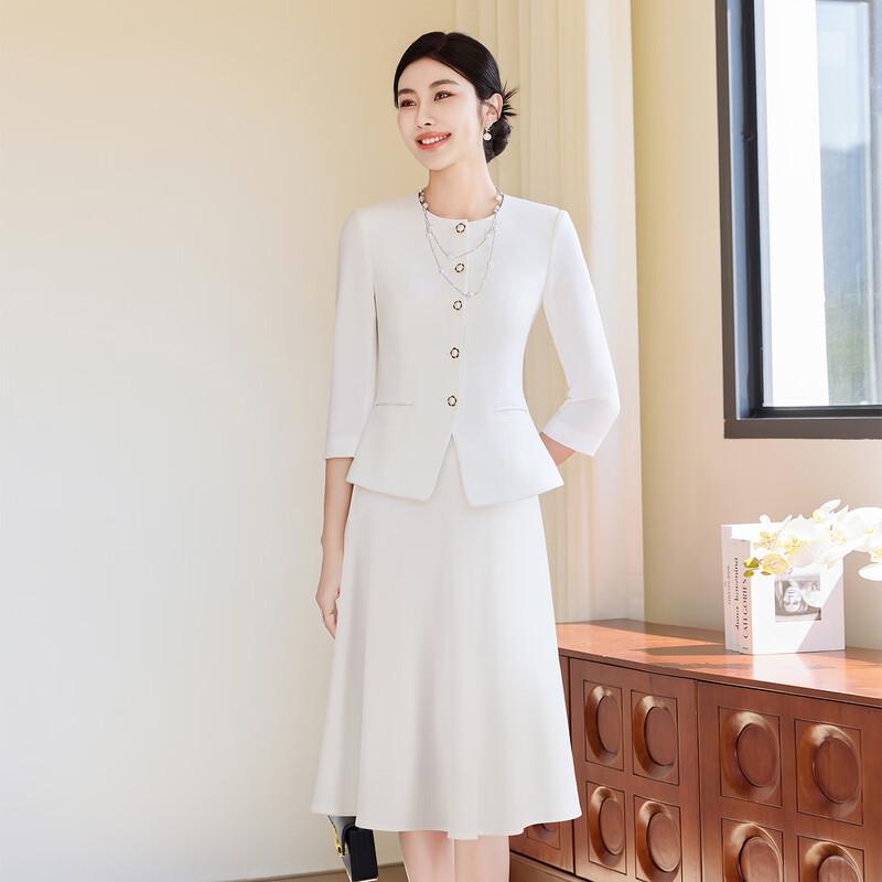 Women's Chic Summer Professional Suit Skirt Set