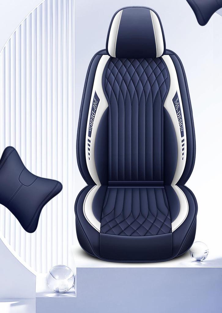 2024 All-Season Universal Full Surround Leather Car Seat Cushion Cover