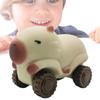 Capybara Squeeze Fidget Toy,Capybara Car, Capybara Pulls Car Toy, Capybara Stretch Car Soft Extensible for Stress Relief
