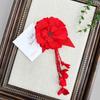 Multi-Layer 3D Petal Tassel Applique Flower DIY Craft Embellishment  Hair Accessories