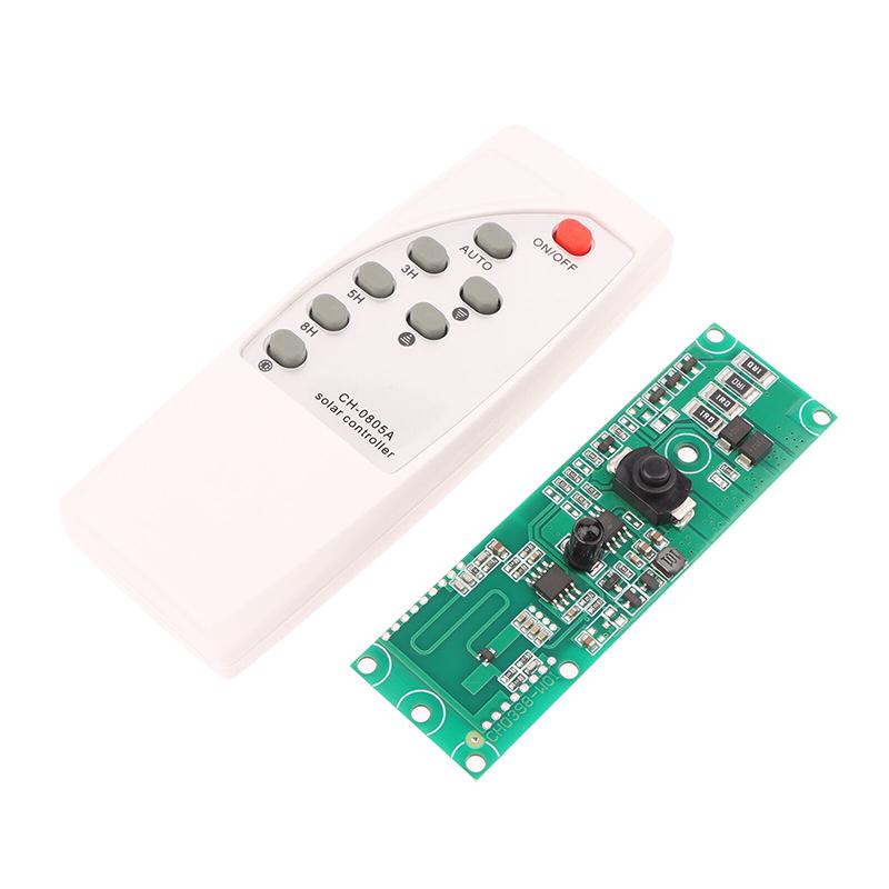 Automatic Control Lamp Board With Remote Control Solar Led Driver Board Multi-Function Practical Creative Human Body Induction