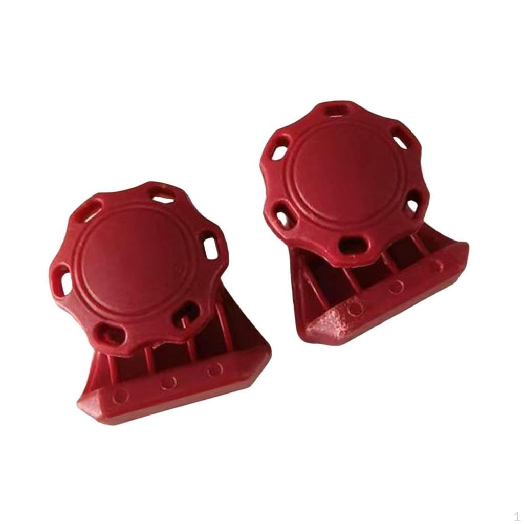 Clip per Visiera Casco da Calcio Vestibilità Universale Kit di Riparazione Ferramenta di Ricambio Accessori