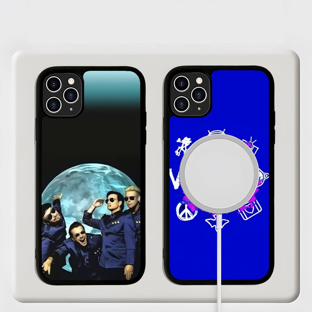 1pc Famous U-U2 Rock Band For Magsafe Magnetic Phone Case For IPhone 17 16 Pro Max 15 Plus 14 13 12 11 Cover
