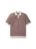 Polhaem Men'S) Crochet Collar Short Sleeve Sweater_Phg2Et1060