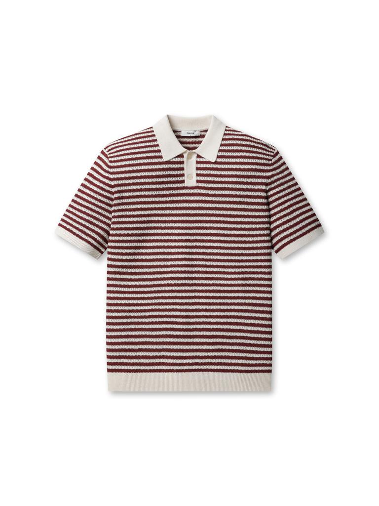 Polhaem Men'S) Crochet Collar Short Sleeve Sweater_Phg2Et1060