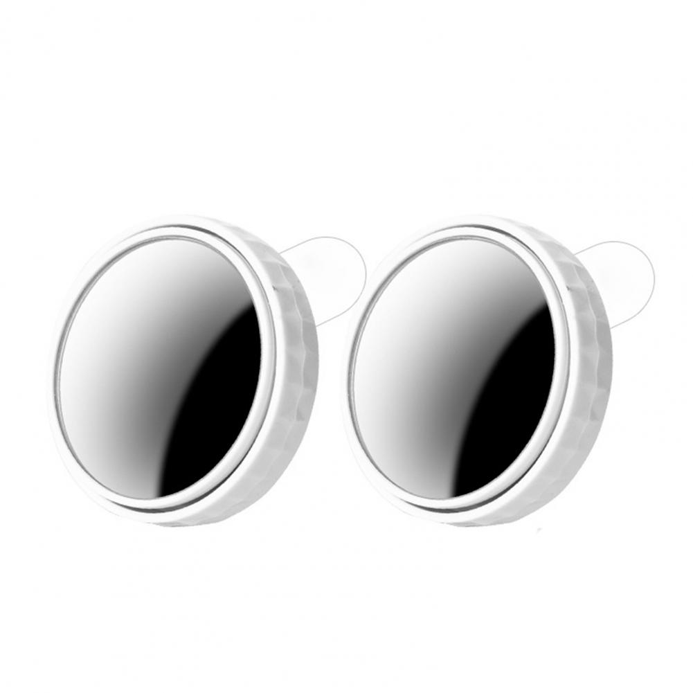 Car Blind Spot Rear View Mirror Wide Angle 360 Degree Adjustable Small Round Mirror Car Reverse Auxiliary Rearview Convex Mirror