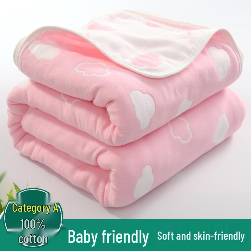 Six-Layer Pure Cotton Gauze Blanket for Summer – Baby Nap & Child's AC Cover, Gift