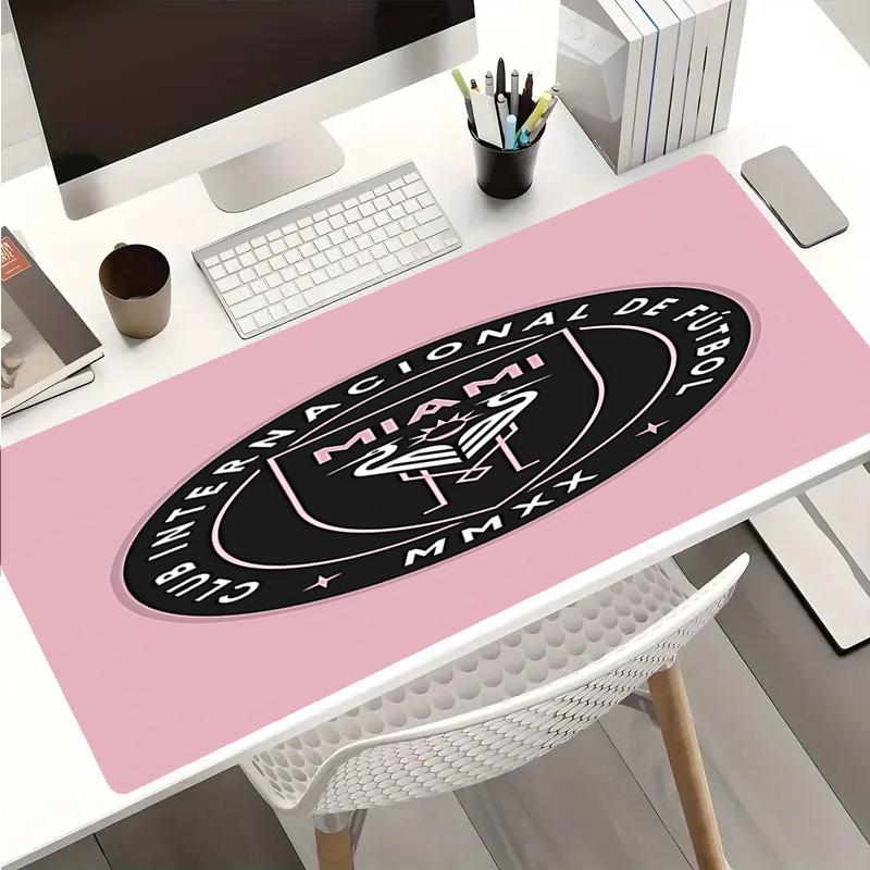 Inter Miami CF Mouse Pad - Non-Slip Rubber Base, Smooth Surface for Work,Gaming,Office,And Home Use, Desk Mouse Pad