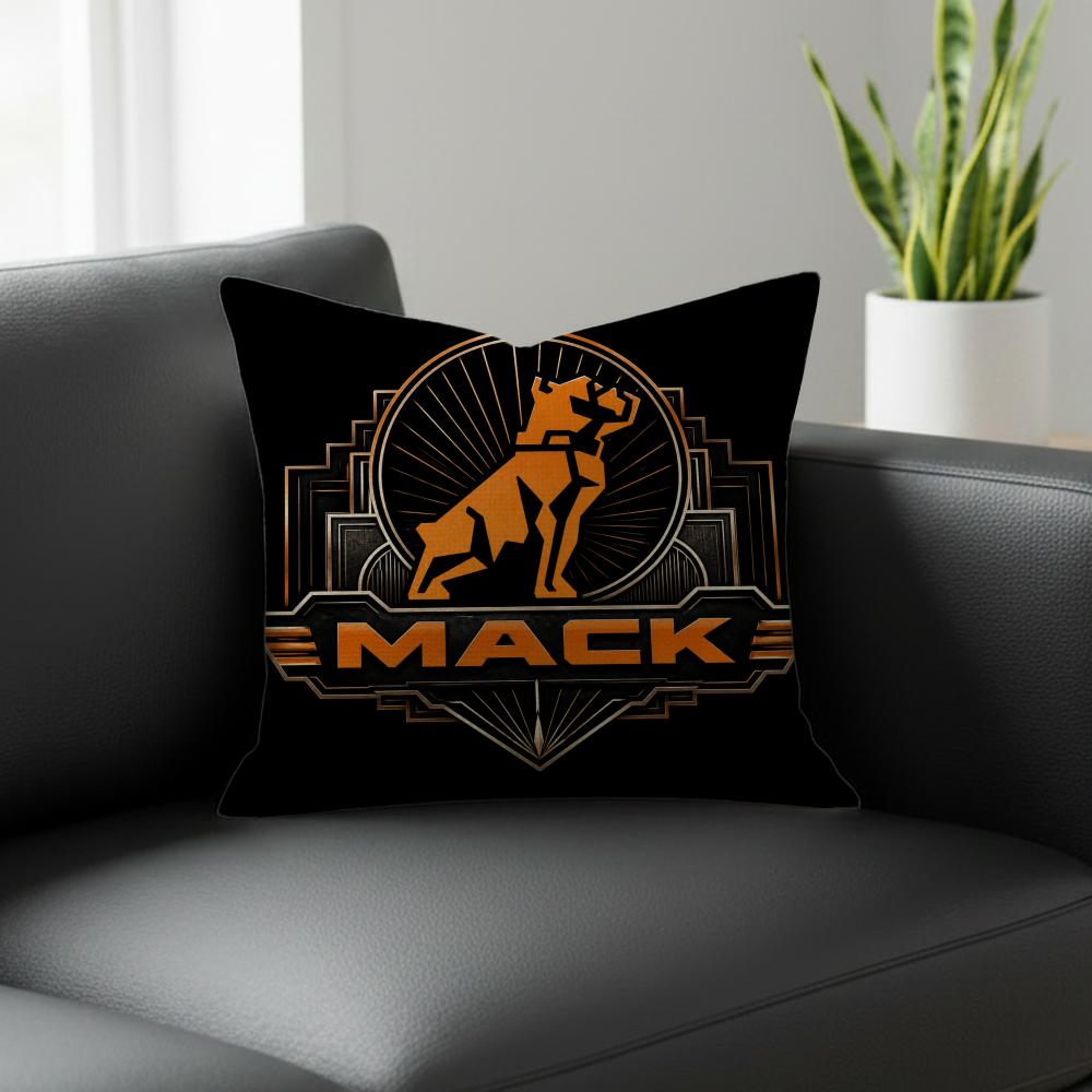 Brand MAN Truck Cushion Cover Natural Linen Pillowcase Set AllinOne Decor for Sofa Bedroom Chair