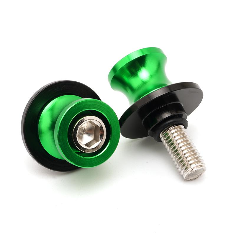 For GSXR 600 750 1000 Gsxr600 Gsxr750 Gsxr1000 1998-2022 CNC Swingarm Spools Slider Screws Stand 8MM Motorcycle Accessories