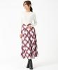 Bias Check Print Skirt/MM537213
