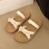 2025 New Summer Outer Wear Slippers Fairy Style with Skirt Sandals Trendy Versatile Beach Shoes Flat One-word