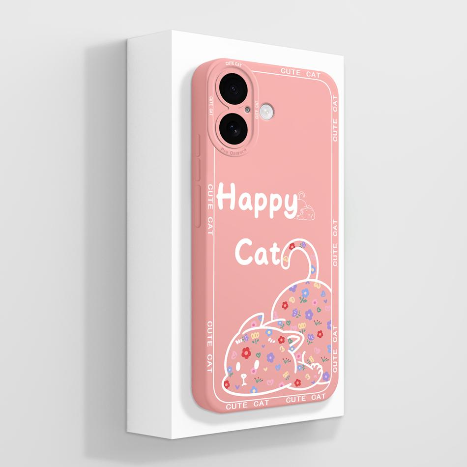 Cute Panda Case For iPhone 17 Pro Max / iPhone Air High Quality Back Cover Liquid Silicone Anti Drop Soft Bumper For iPhone17