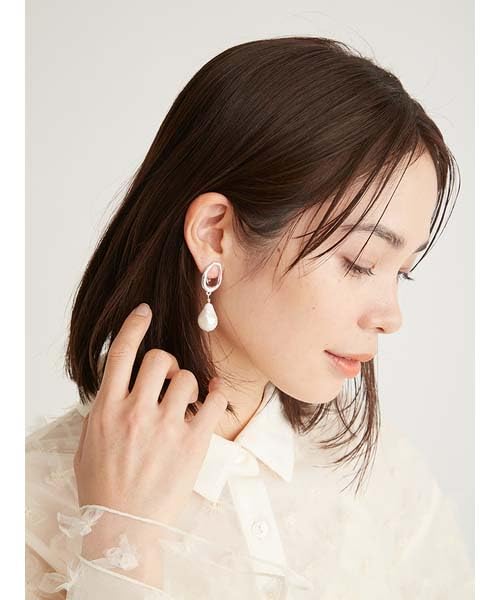 Barockperlenohrringe 13WGA251320SLVF