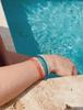 Vlen Wasserdicht Wachsschnur Geflochtenes Armband Mehrsträngig Verstellbares Handband Surf Strand Boho Schmuck für Damen Geschenk Umweltfreundlich