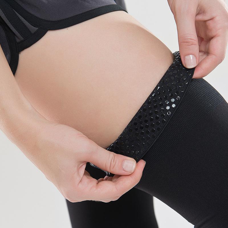 Unisex Skarpety Kompresyjne za Kolano i Rękawy na Łydki do Sportu