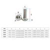 Heavy Duty Precise Engineered Hexagonal Socket Bolt Crafted from Durability 304 Stainless Steel For Outdoor Equipment